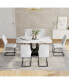 Фото #4 товара Ultra Modern Dining Table Glamour and Comfort for Your Space