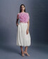 ფოტო #6 პროდუქტის Women's Flared Midi Skirt