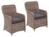 Фото #1 товара 2x Poly-Rattan Stuhl E98