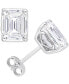 ფოტო #1 პროდუქტის Moissanite Baguette Stud Earrings (4-3/4 ct. t.w.) in Sterling Silver