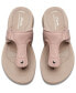 Фото #4 товара Women's Glide Walk T-Strap Slip-On Thong Sandals