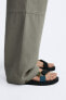 Фото #6 товара Технические мужские сандалии ZARA - серебристые