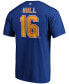 ფოტო #3 პროდუქტის Men's Brett Hull Blue St. Louis Blues Authentic Stack Retired Player Name and Number T-shirt