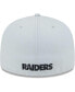 Фото #3 товара Men's Black Las Vegas Raiders Gameday 59FIFTY Fitted Hat