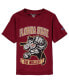 Big Boys Garnet Florida State Seminoles Strong Mascot T-shirt