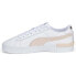 Фото #3 товара Puma Jada Renew Perforated Lace Up Womens Pink, White Sneakers Casual Shoes 386