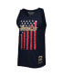 Фото #3 товара Men's Navy Houston Astros Cooperstown Collection Stars and Stripes Tank Top