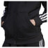 ADIDAS Essentials 3 Stripes Fleece Full Zip Sweatshirt