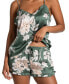 Women's 2-Pc. Fiji Cami Tap Pajamas Set