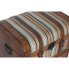 Фото #7 товара Тумба с ящиками Home ESPRIT Коричневый Разноцветный Деревянный Полотно Колониальный 45 x 35 x 71,5 cm