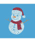 Фото #2 товара Christmas Snowman - Girl's Child Word Art T-Shirt