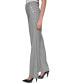 ფოტო #3 პროდუქტის Women's Pinstriped Flare-Leg Pants