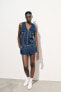 Фото #1 товара Комбинезон джинсовый "Trf denim playsuit dress" от ZARA