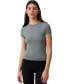 Women’s Luxe Crew Neck Short Sleeve Top