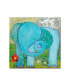 Фото #1 товара Wyanne 'All Is Well Elephant' Canvas Art - 14" x 14"