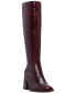 Фото #1 товара Sangeti Snip-Toe Block-Heel Wide-Calf Tall Boots