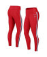 ფოტო #1 პროდუქტის Women's Red Chicago Bulls Color-Block Leggings