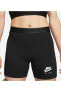 Women's Sportswear Air Ribbed Shorts Kadın Siyah Şort - Dm6468-010