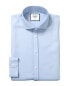 Фото #1 товара Charles Tyrwhitt Non-Iron Twill Super Slim Fit Shirt Men's 14" - 33" Doub