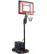 Фото #1 товара Баскетбольный стенд costway Basketballständer höhenverstellbar - универсальный 10 уровневый, высота до 3,1 м