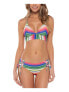 Фото #3 товара Becca by Rebecca Virtue Womens Santa Catarina Skyler Halter Top Multi Size MD