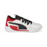 Фото #1 товара Puma Court Rider Chaos 37776701 Mens White Athletic Basketball Shoes