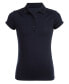 ფოტო #1 პროდუქტის Big Girls Uniform Quick Dry Short Sleeve Performance Polo Shirt