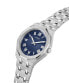 Guess Herren Armbanduhr Asset silber, blau 42,5 mm GW0575G4