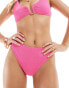 Фото #3 товара The Frolic reef bikini bottom in pink crinkle