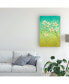 Фото #3 товара Pablo Esteban White Flower Branch 1 Canvas Art - 15.5" x 21"