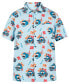 Фото #4 товара Men's Rincon Print Short Sleeve Button-Up Shirt