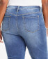 Фото #9 товара Plus Size Slim Tech Rolled-Cuff Boyfriend Jeans, Created for Macy's