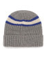 Фото #2 товара Men's Graphite Chicago Cubs Penobscot Cuffed Knit Hat