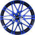 Фото #2 товара Колесный диск литой Oxigin 14 Oxrock blue polish matt 8.5x18 ET50 - LK5/112 ML72.6
