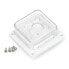 Camera Enclosure Case for Raspberry Pi V1/V2/V3 and Arducam 16MP/64MP - White - ArduCam U6270