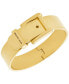 Gold-Tone or Two-Tone Silver-Tone Colby Buckle Bangle Bracelet