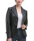 ფოტო #1 პროდუქტის Women's Norah Leather Blazer Jacket