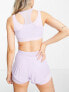 VAI21 co-ord mesh double layer bra in lilac