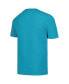 Big Boys and Girls Teal Charlotte Hornets Essential Jump man Logo T-Shirt Голубой, S - фото #3