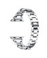 Nikki Silver-tone Stainless Steel Alloy Chain-Link Band for Apple Watch, 42mm-44mm