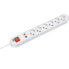 Фото #1 товара Bachmann Surge protector - 1.5m - 6 AC outlet(s) - 250 V - 3600 W - White - 1.5 m - 520 g