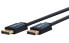 ClickTronic 40992 - 1 m - DisplayPort - DisplayPort - Male - Male - Black