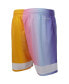 Фото #4 товара Men's x Uninterrupted White, Yellow New York Nets Hardwood Classics Swingman Shorts