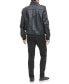 Men's Sherpa Lined Faux Leather Aviator Bomber