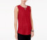 Фото #1 товара Sanctuary Essential Women's Sleeveless Scoop Neck Tank Top Burgundy M