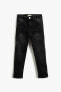 Erkek Çocuk Düz Paça Kot Pantolon - Straight Jean 3skb40007td