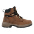 Фото #1 товара Rocky Worksmart 6 Inch Waterproof Composite Toe Work Mens Brown Work Safety Sho