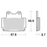 Фото #3 товара SBS P570-HS Sintered Brake Pads