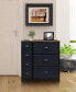 7 Drawer Chest Dresser with Wood Top