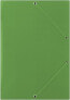 Фото #1 товара Donau Teczka z gumką DONAU, karton, A4, 400gsm, 3-skrz., zielona
